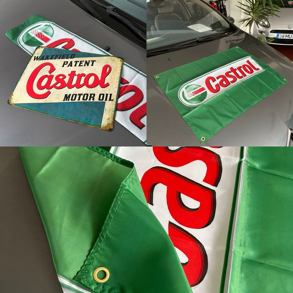 Latas oleo e sinal