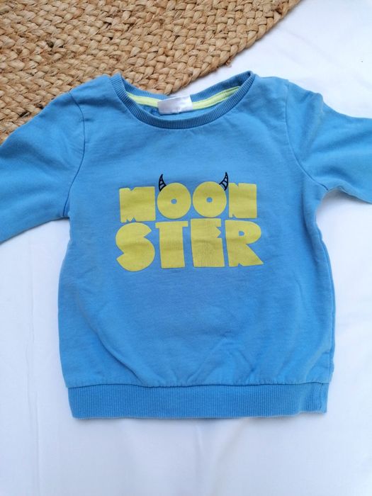 Sweater Azul "Moonster" de Bebé
