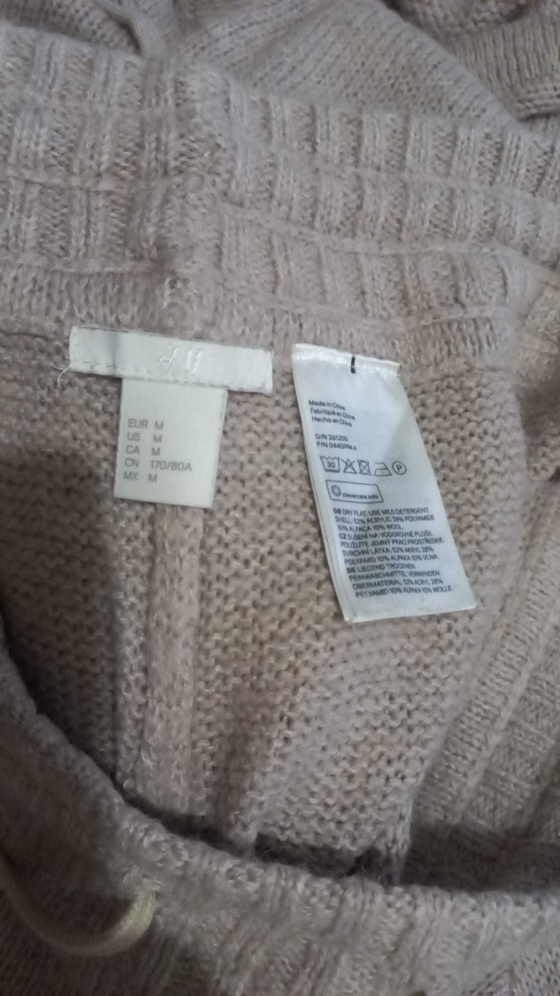 Conjunto sweater + calça com lã alpaca (H&M)