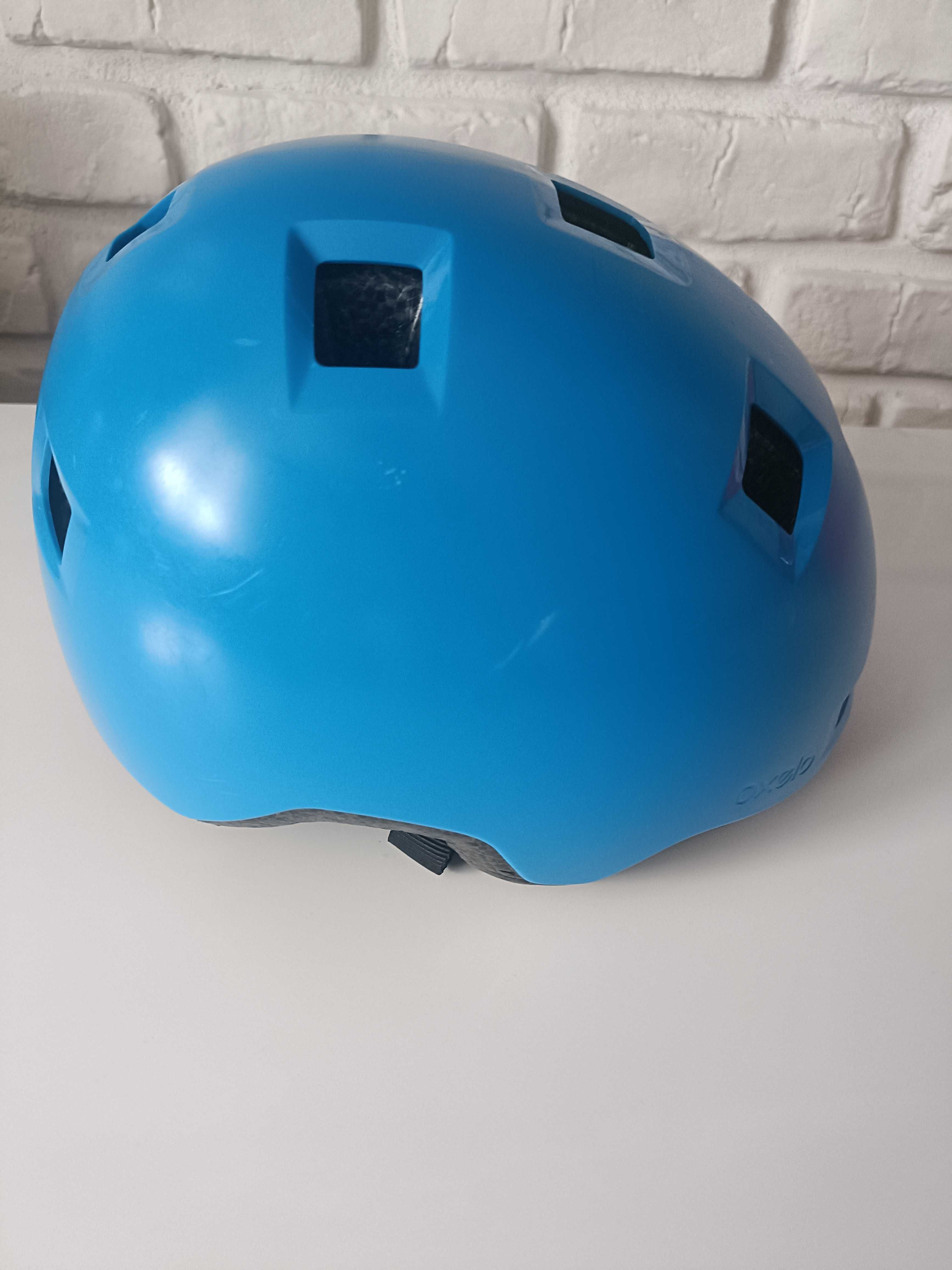 Kask rowerowy Oxelo XS 47-52cm niebieski