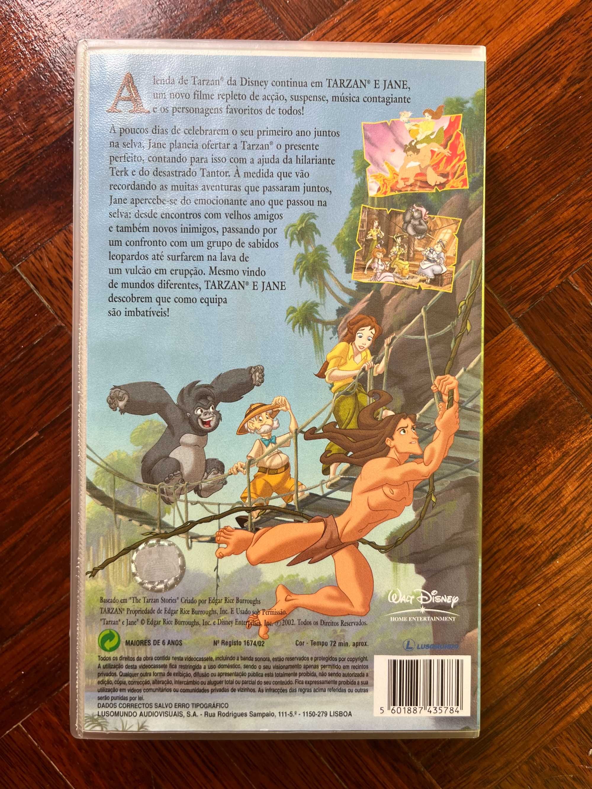 VHS Tarzan (1999 - 02) DUB PT-PT