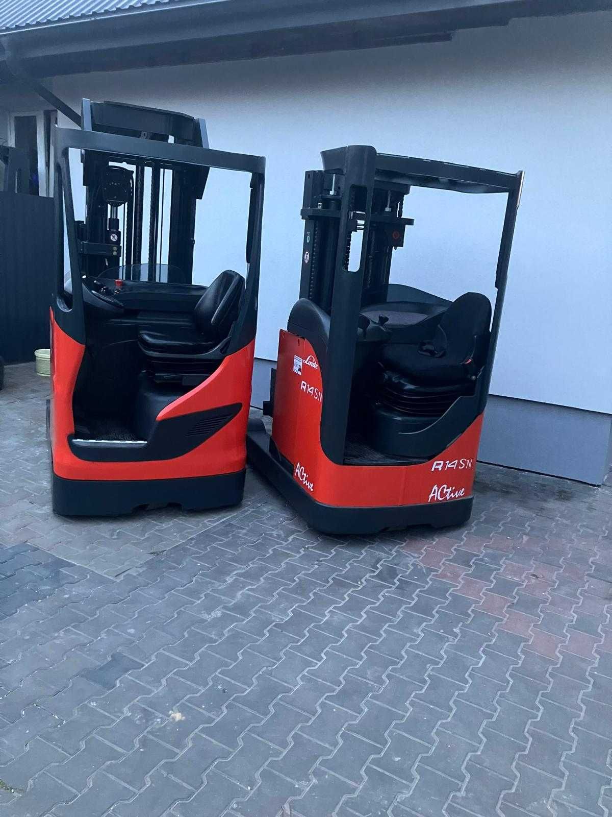 Ричтрак штабелер електричний Linde R14SN 1400кг 5600мм