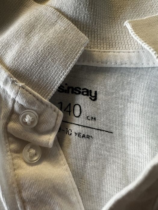 Dziecięca koszulka Polo rozm.140 Sinsay