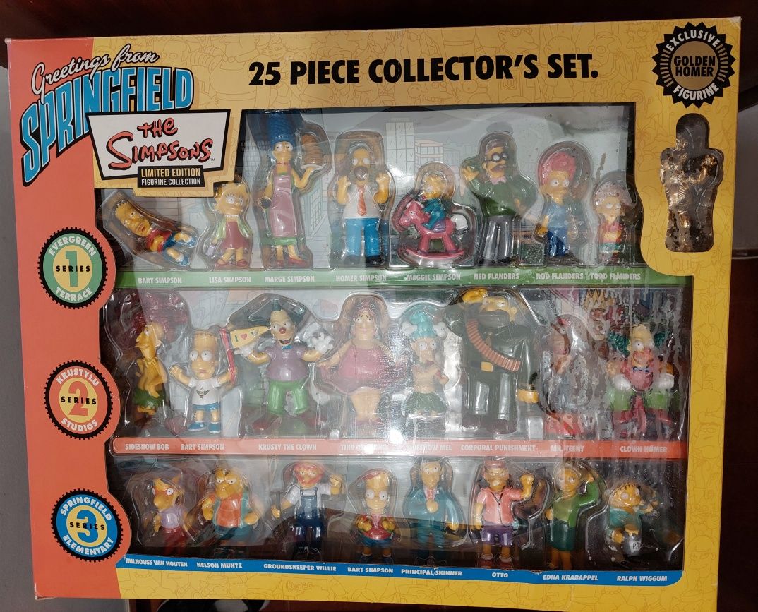 The Simpsons Limited edition figurine collection