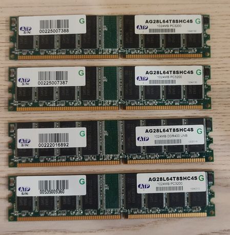 ATP DIMM Memory память 1 Gb PC3200 DDR-400MHz