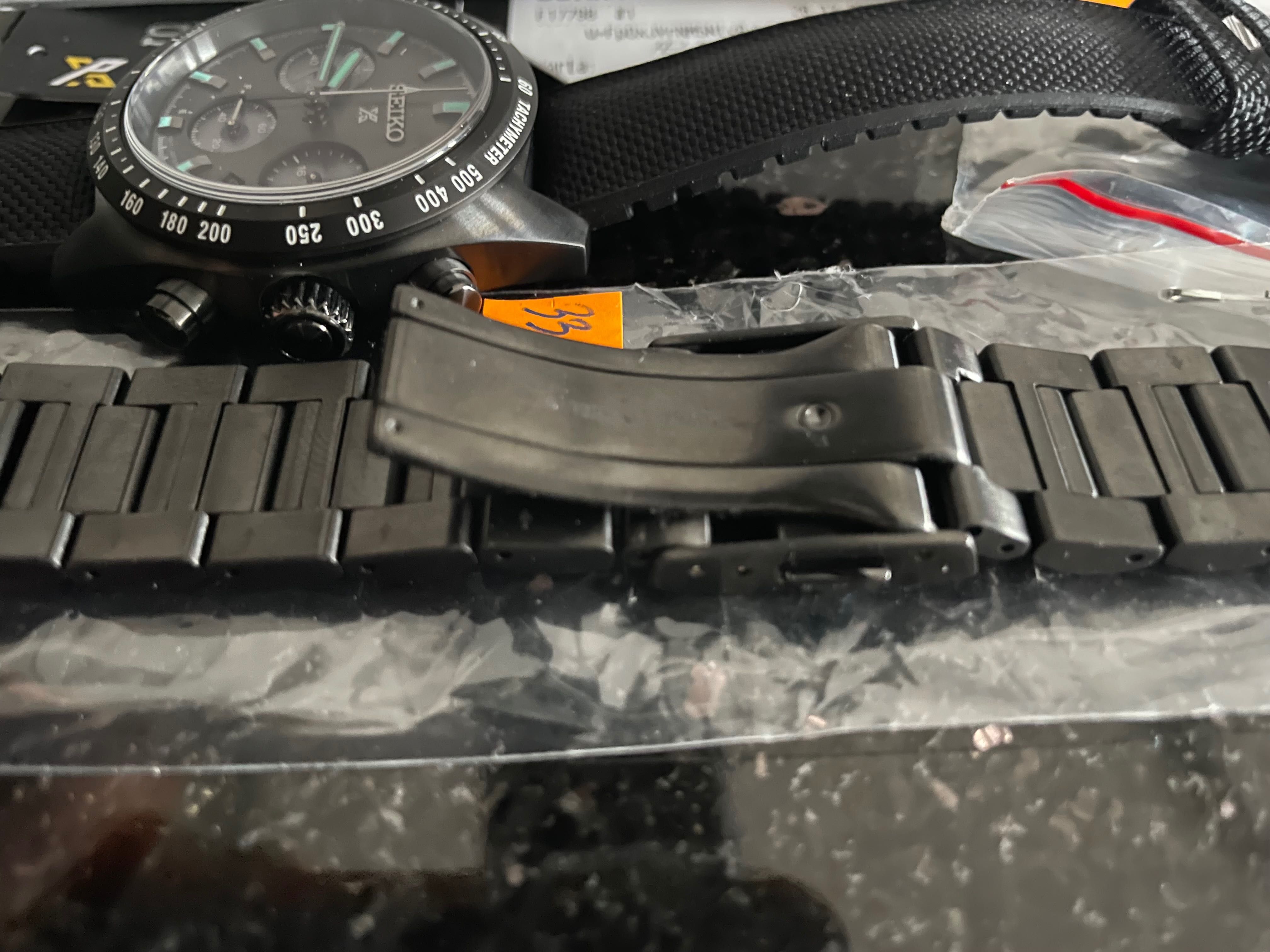 Bransoleta -73 % PVD Black 20 mm. SEIKO PROSPEX NOWA.