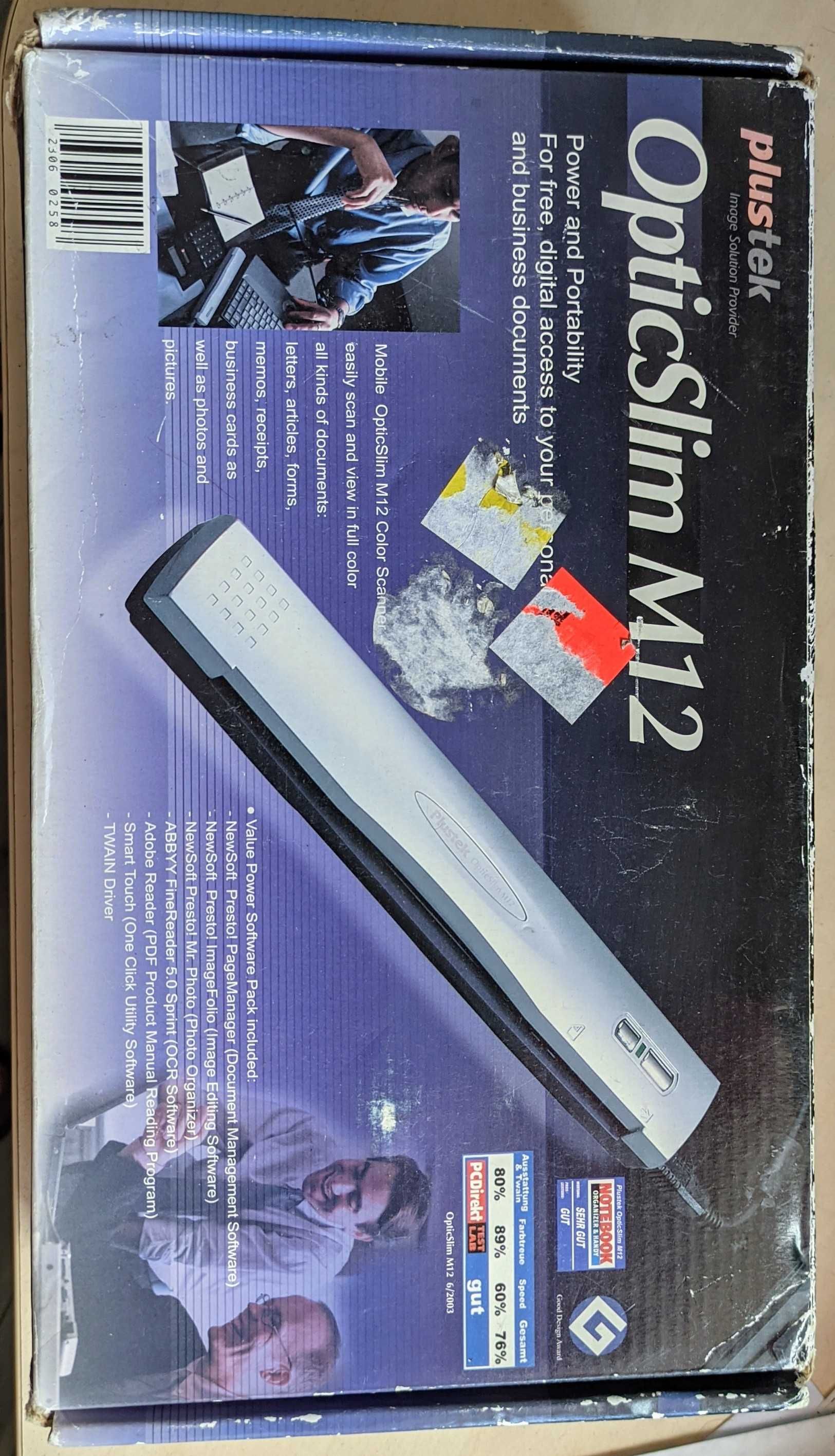 Сканер портативний OpticSlim M12 A4