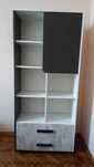 WIELKA OBNIŻKA biblioteczka, szafka z szufladami, regał 180x80x35 cm