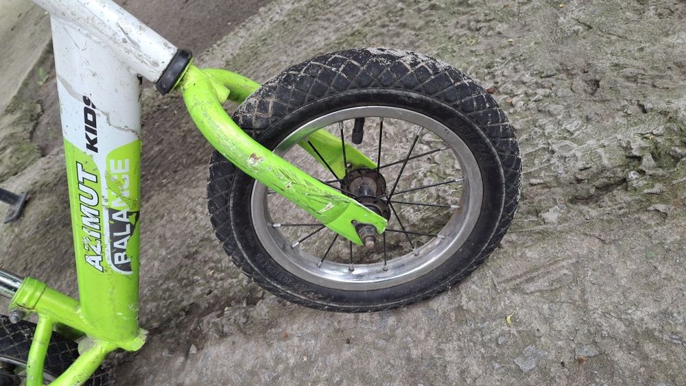 Дитячий велосипед Azimut Stitch 12', велобіг