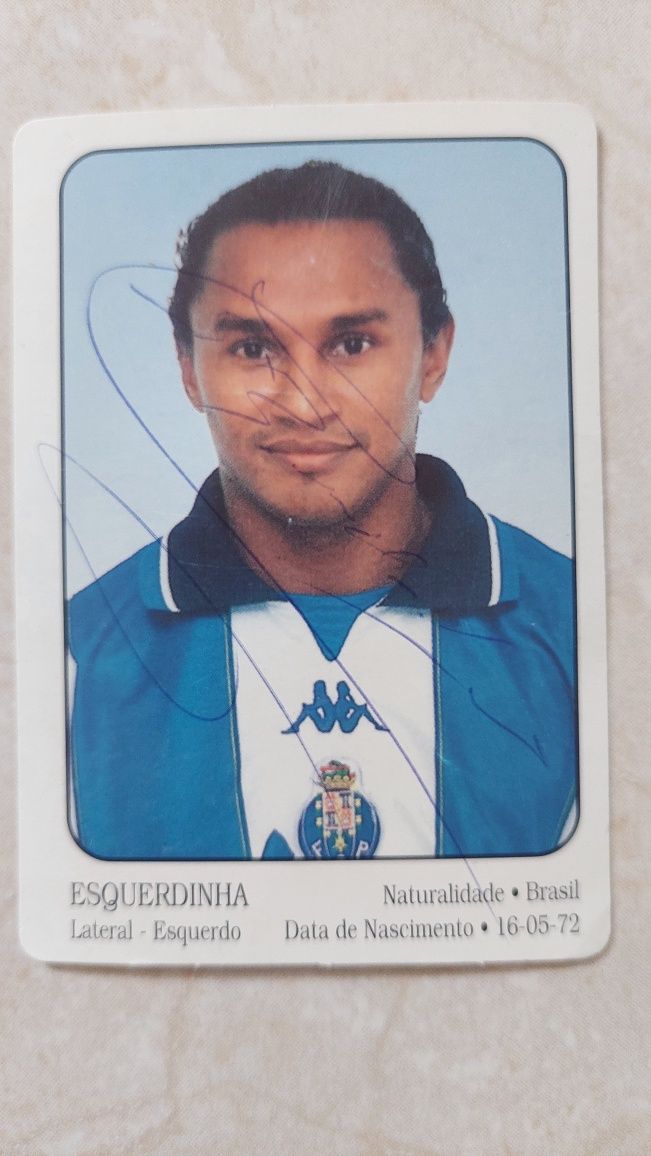 Calendário autógrafos jogadores FC Porto 2000