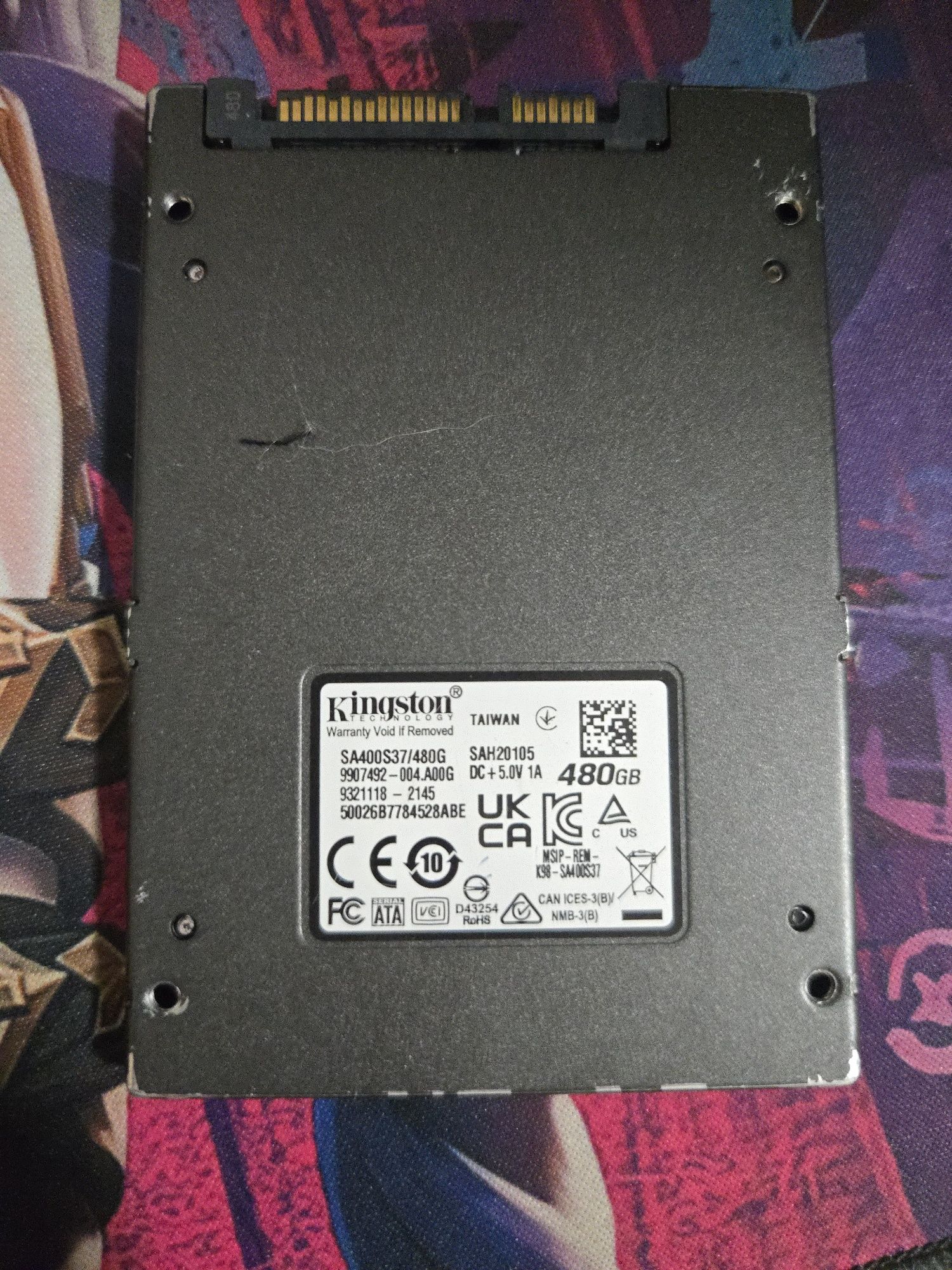 SSD Kingston SA400 480GB