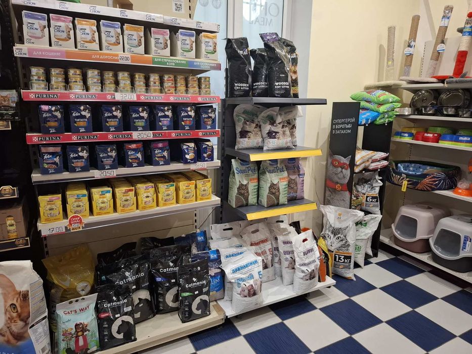 Продається торгова точка із зоотоварами