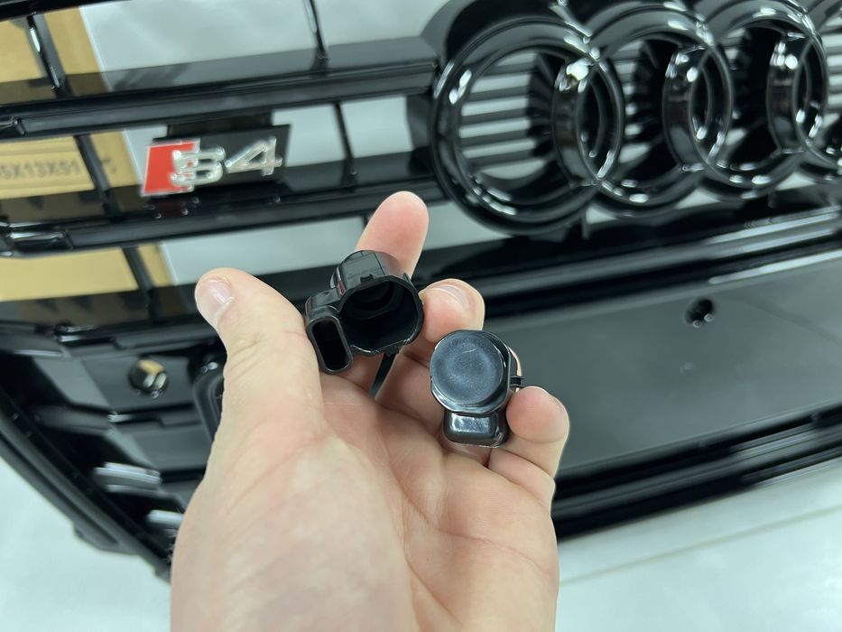 Решітка радіатора Audi A4 B8 в стилі S S4 Решетка передняя Ауди черная