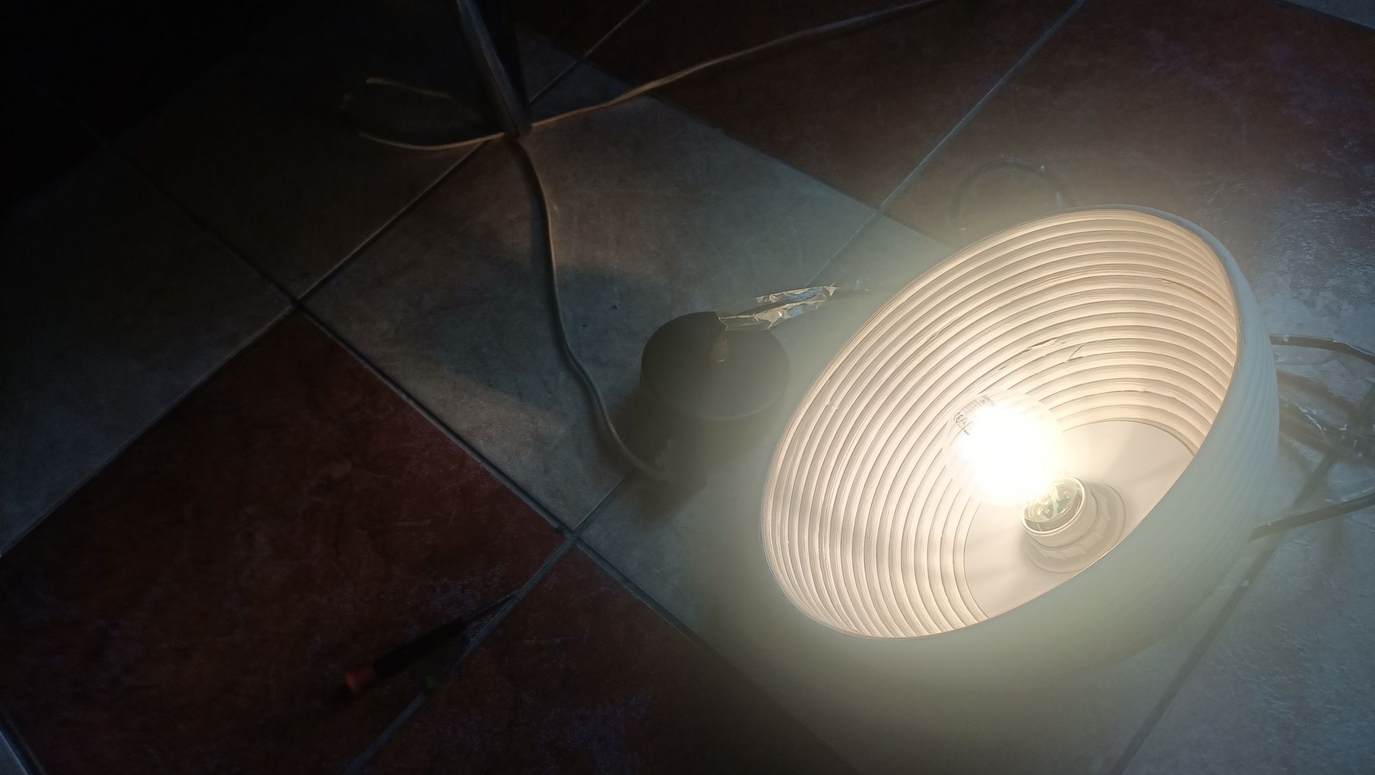 Czeska Lampa wisząca Boho