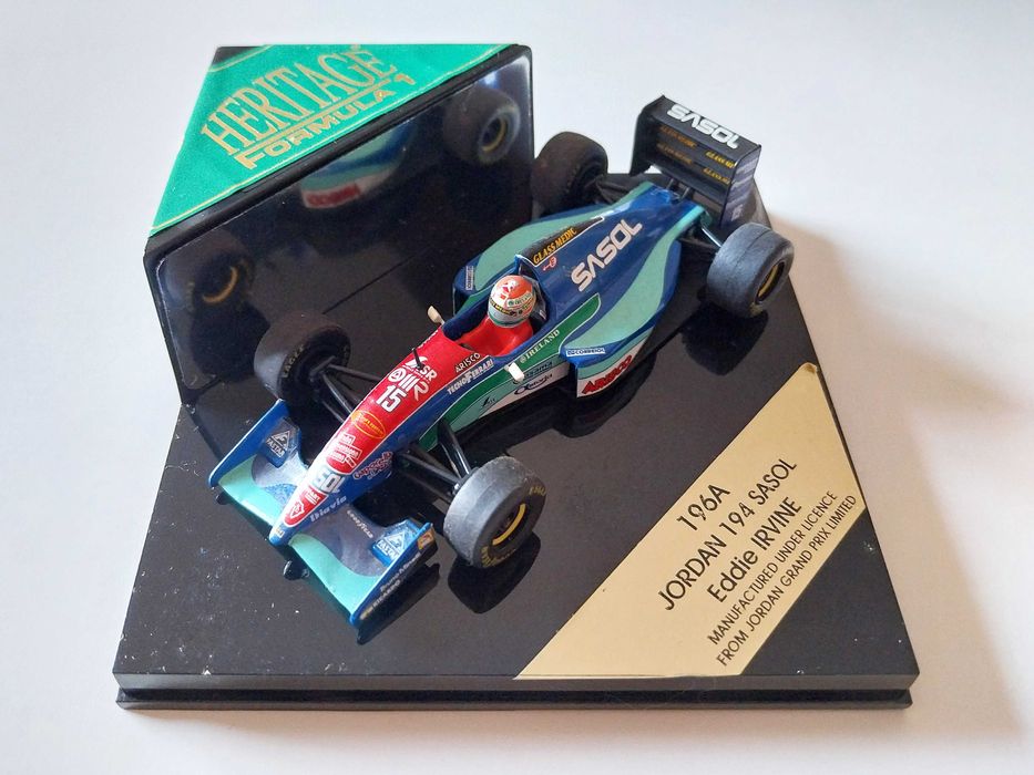 miniatura 1/43 JORDAN 194 Eddie Irvine (1994) | edição Onyx