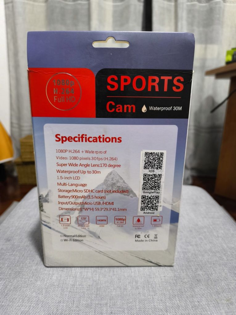 Sports Cam 1080p 4K Ultra HD