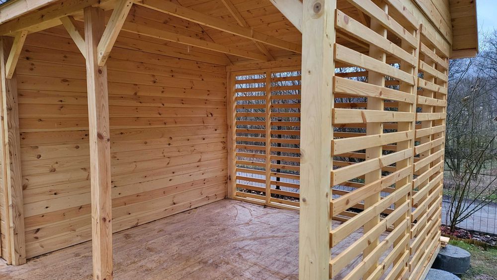 Domek Narzędziowy z Altaną Farmer Classic plus 3x5