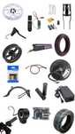 Peças e Pneus para Trotinetes/Bicicletas Elétricas