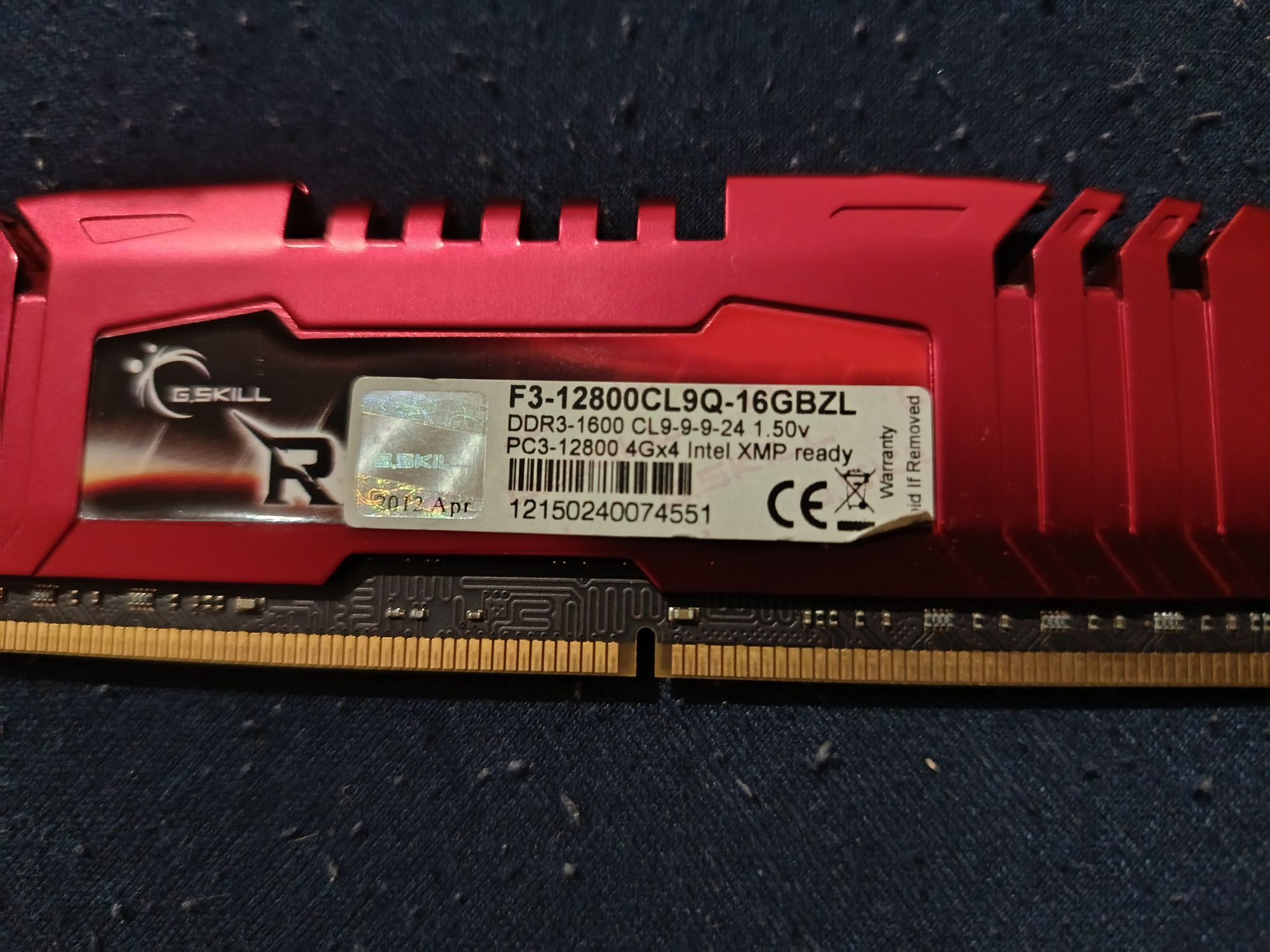 G.Skill 2x4Gb DDR3 1600 MHz классно вигляде