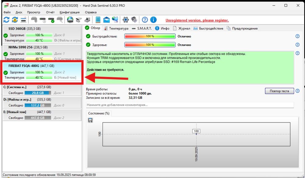 Новые ССД 120Gb  (Больше вариантов в описании)