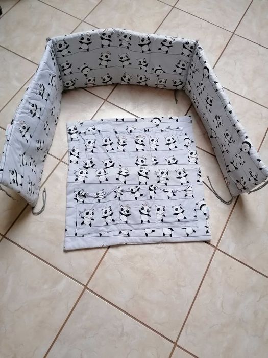 Ochraniacz i organizer do łóżeczka