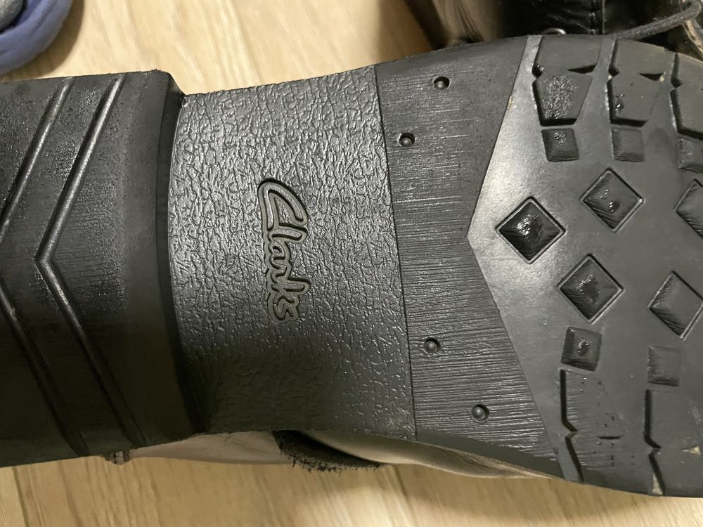 Чоловічі шкіряні черевики Clarks. Оригінал