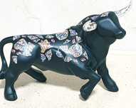 Touro decorativo em porcelana espanhola NADAL