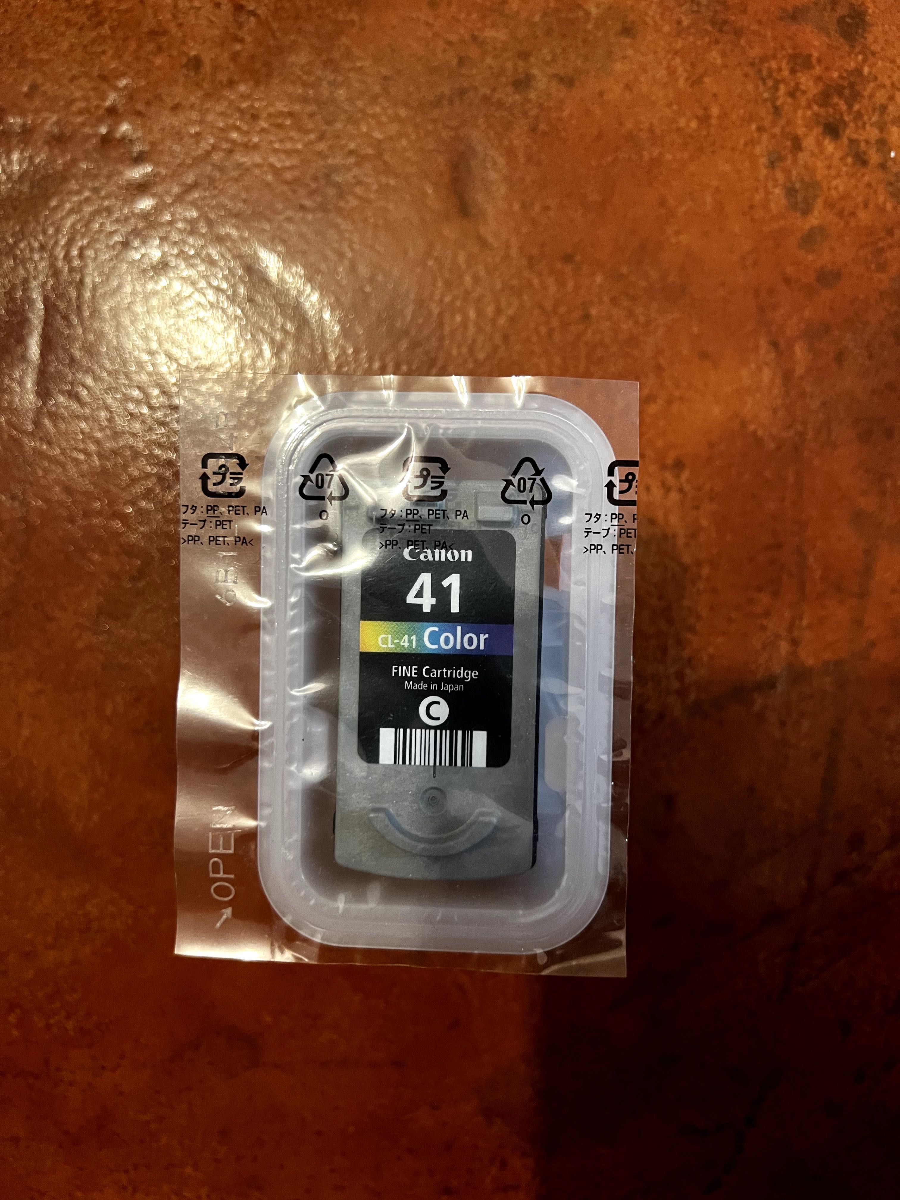 Tinteiros PG-540XL e CL-41