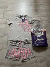 SYNA WORLD drill central cee koszulka spodenki tshirt set trapstar