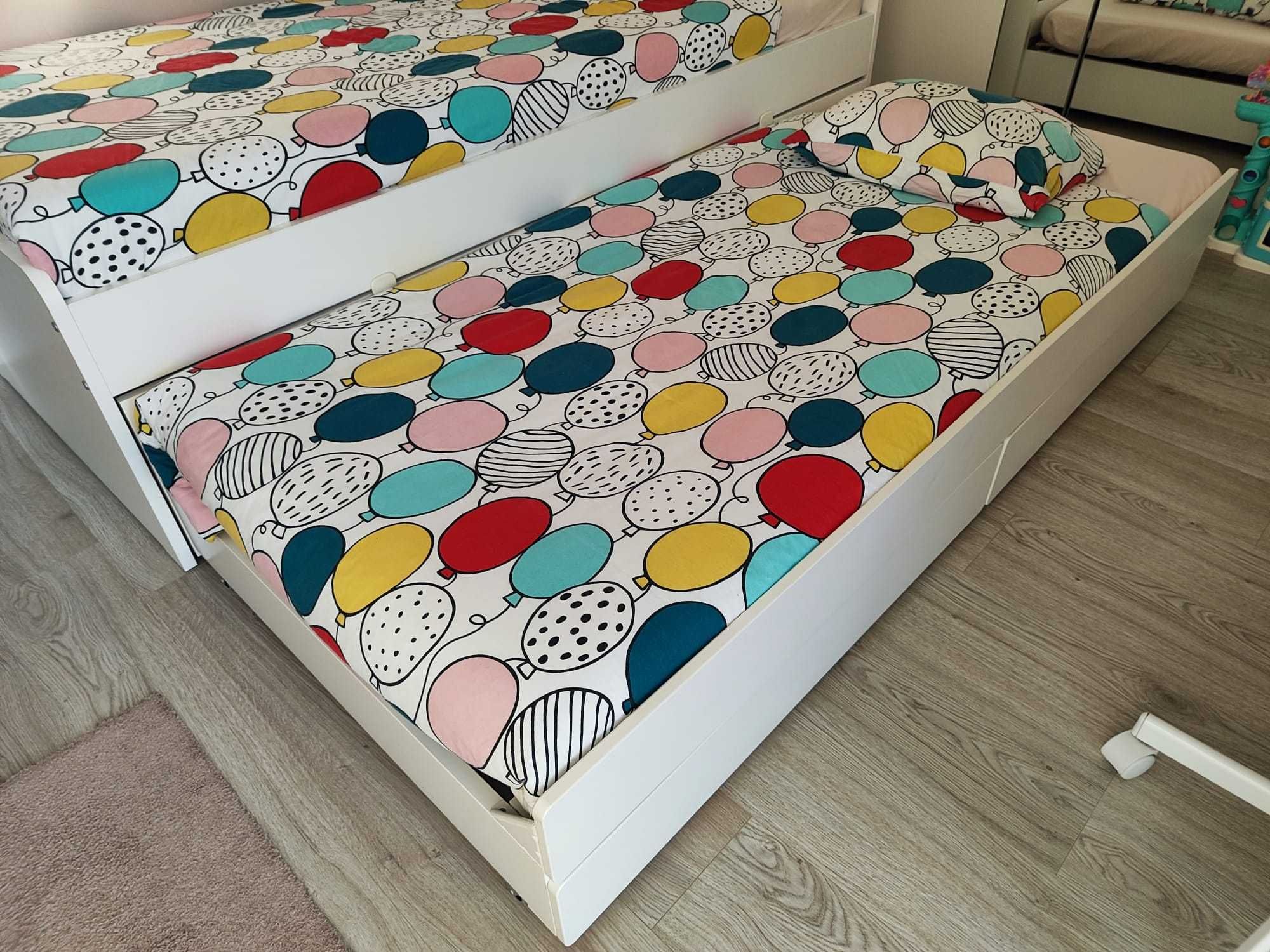 Cama Ikea Slakt com gavetao