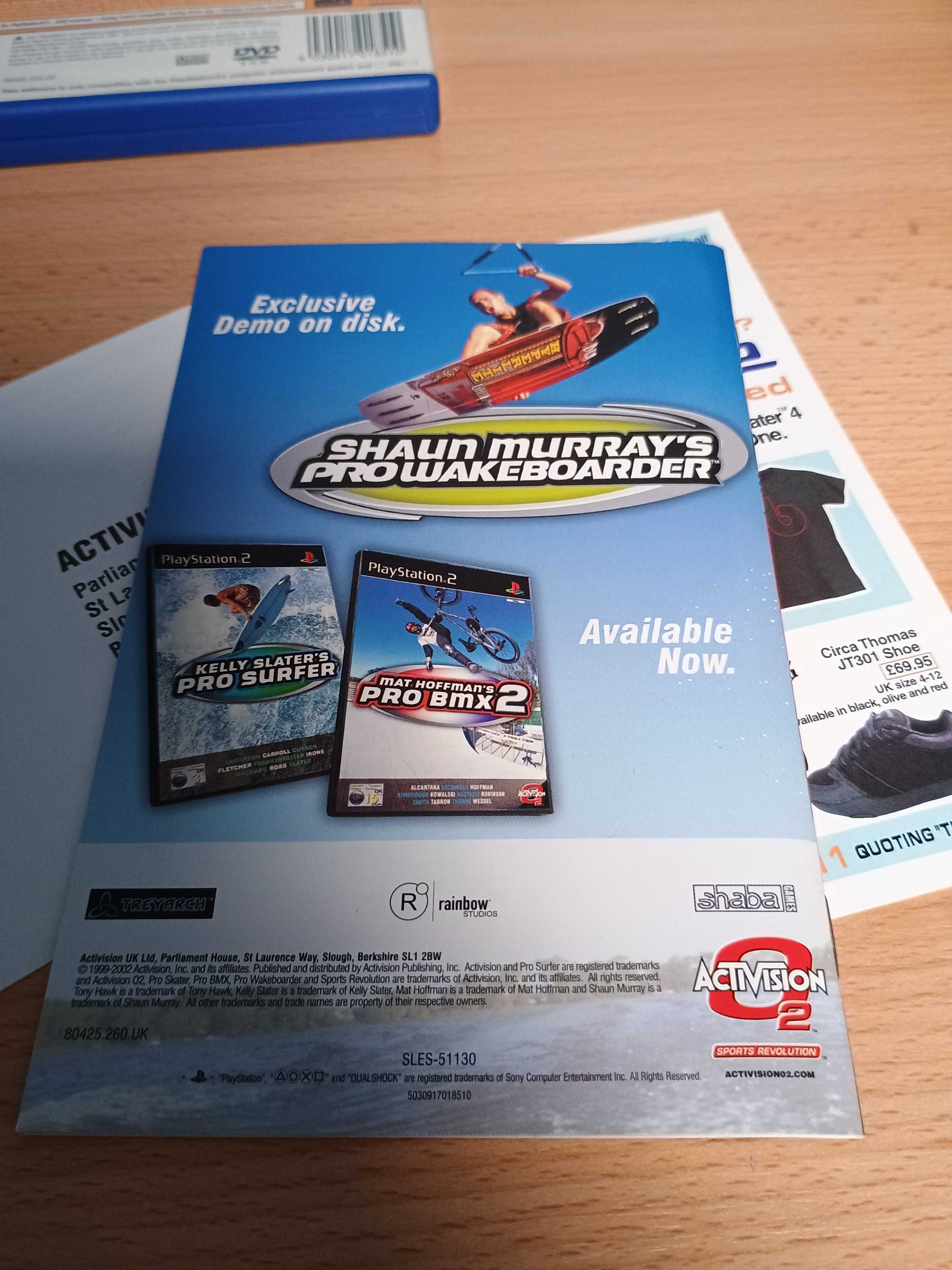 Tony Hawk's Pro Skater 4 PS2 angielska komplet