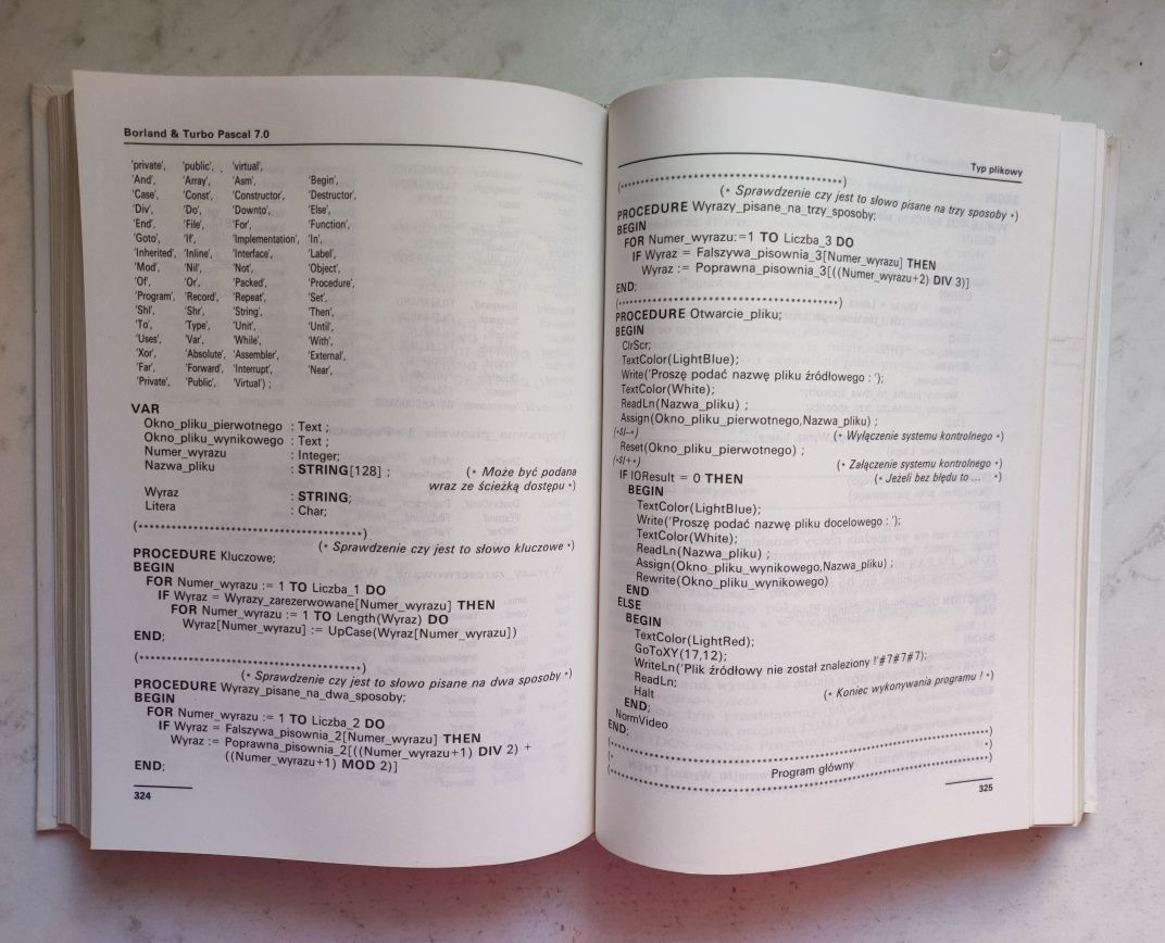"Borland & Turbo Pascal 7.0" Paul Max Bogenschütze plus podręcznik