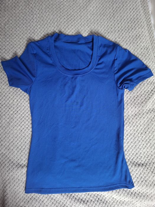 Koszulka w kolorze chabrowym