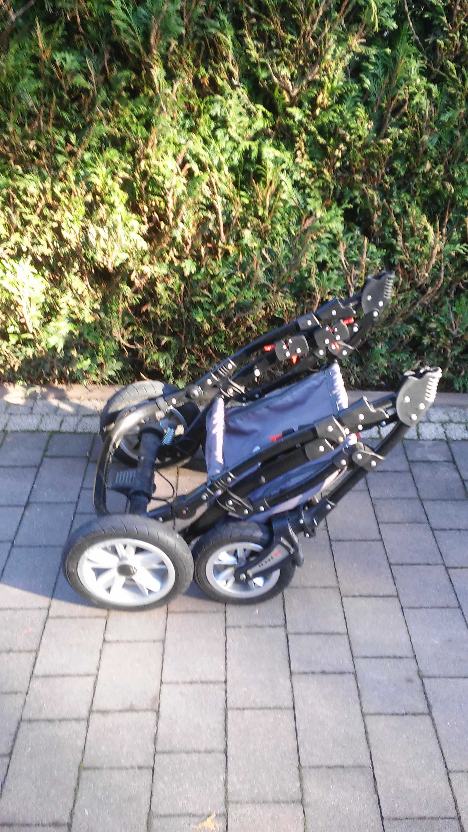 Wózek dziecięcy 3w1 euro-cart passo PO 1 DZIECKU dużo dokładnych ZDJĘĆ