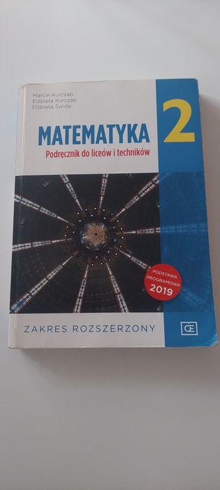 Matematyka 2. Podręcznik zakres rozszerzony.
