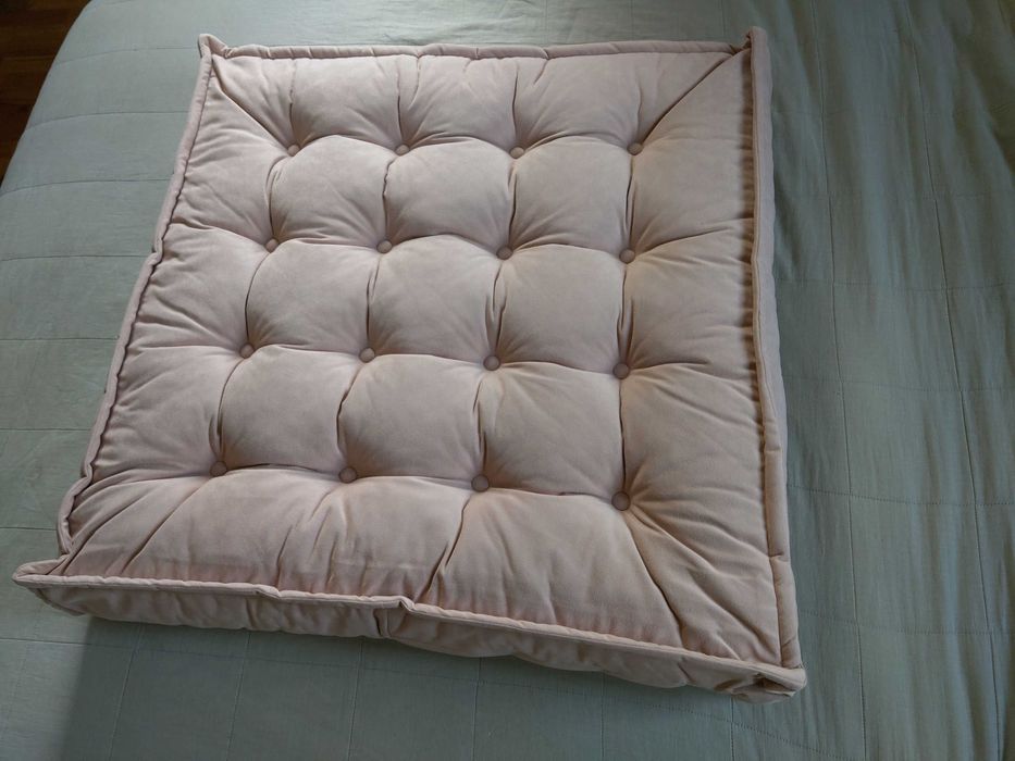 Materac francuski siedzisko futon pudrowy jak Numero 74, Zana by Mama