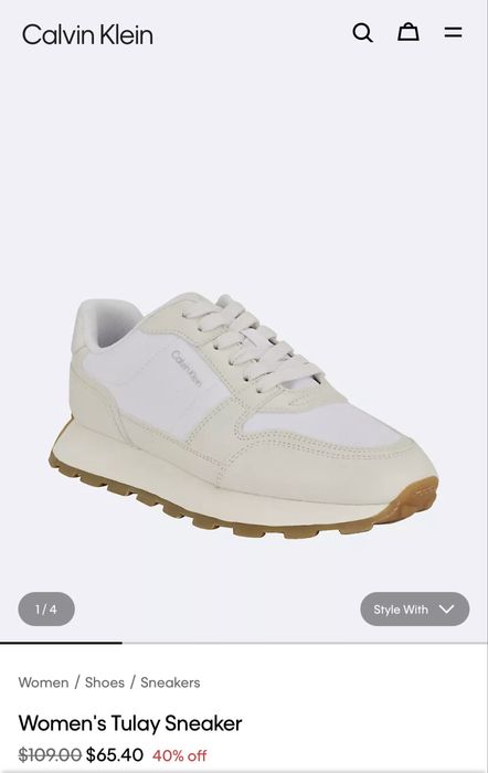 ОРИГІНАЛ! Кросівки Calvin Klein . Кевін Кляйн шкіряні кросівки