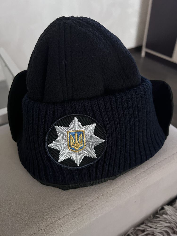 Продам флісову шапку Поліція