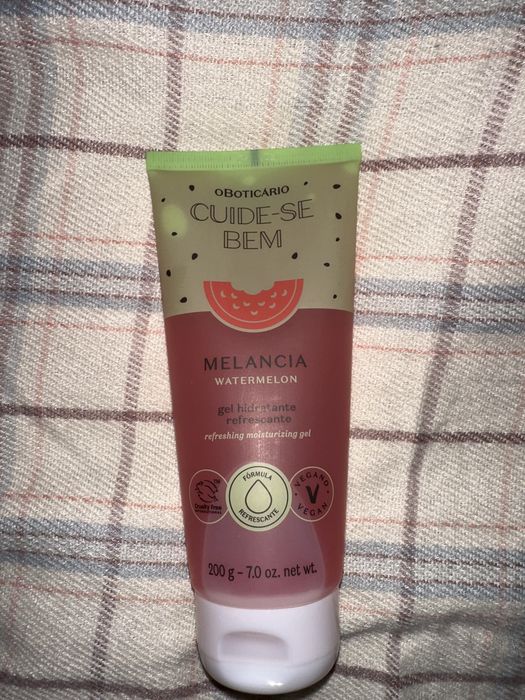 Kit Completo Cuide-se Bem Melancia – Esfoliante + Creme + Gel |Novo