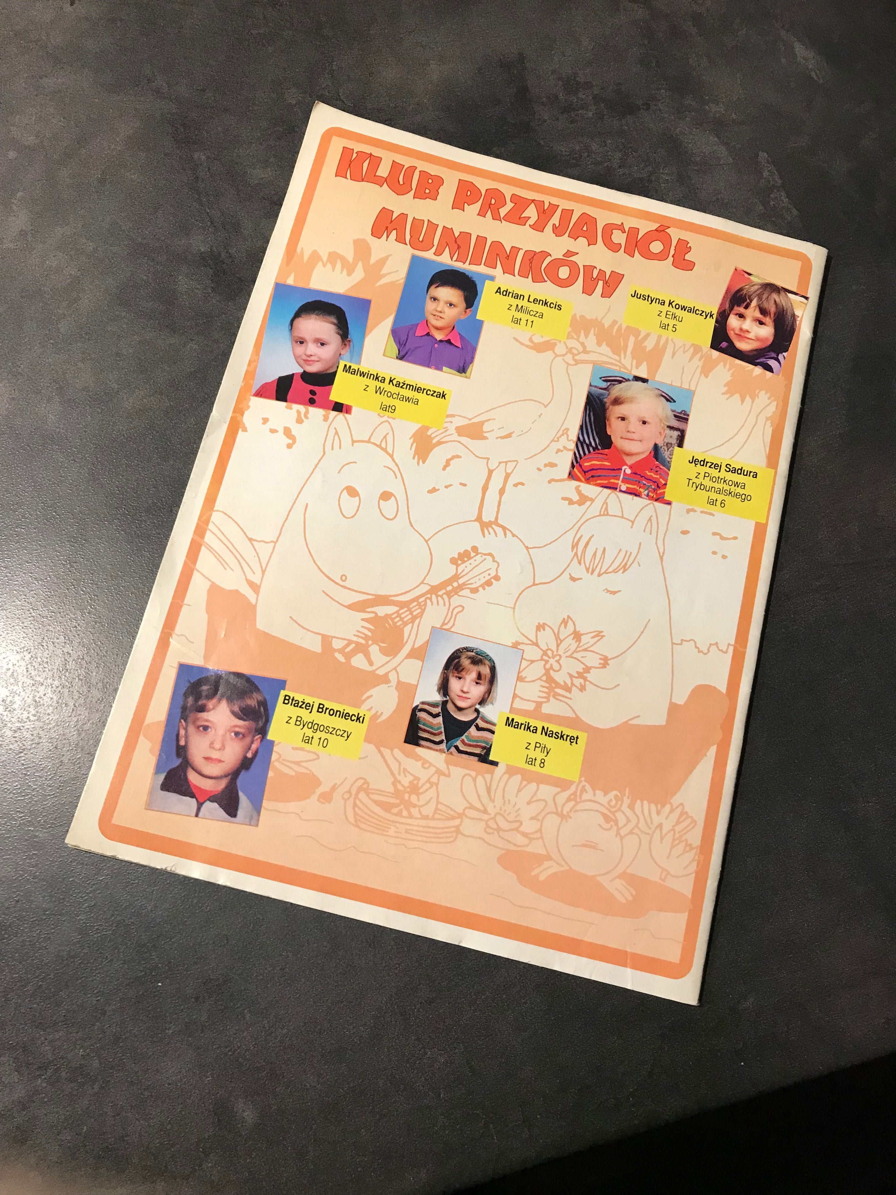 Komiks Muminki 6/95 tm-semic