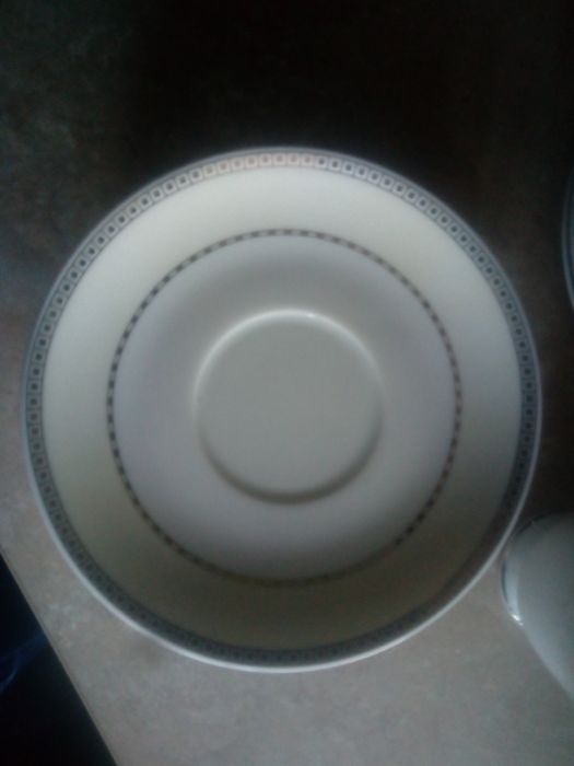 Serwis kawowy na 6 osób CHODZIEŻ Astra Line Marzenie platynowe