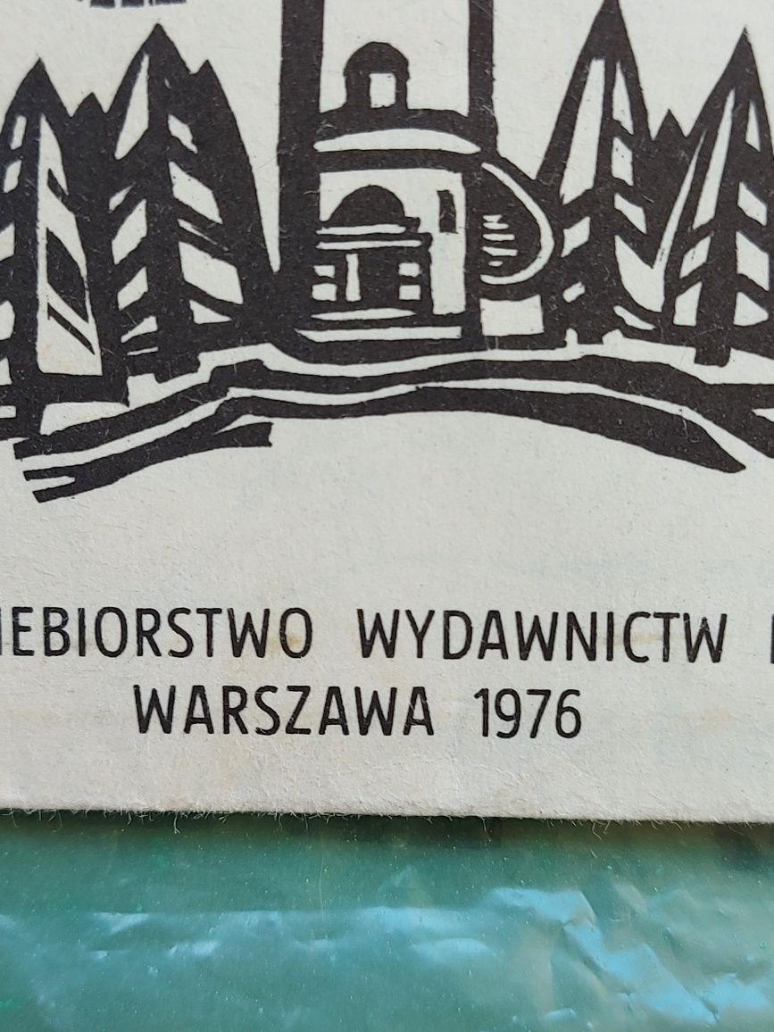 Stara MAPA turystyczna GÓRY SOWIE 1976rok