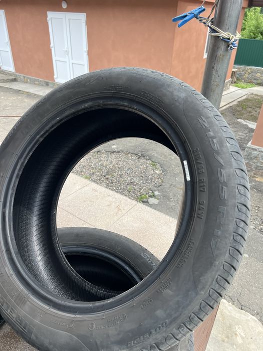 Продам резину Pirelli 215/55/17