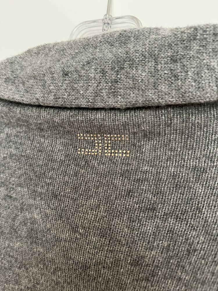 Elisabetta Franchi sweter szary