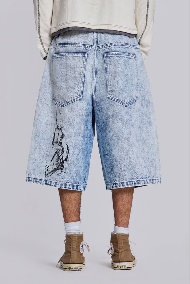 Шорти Blue Decal Jorts Jaded London