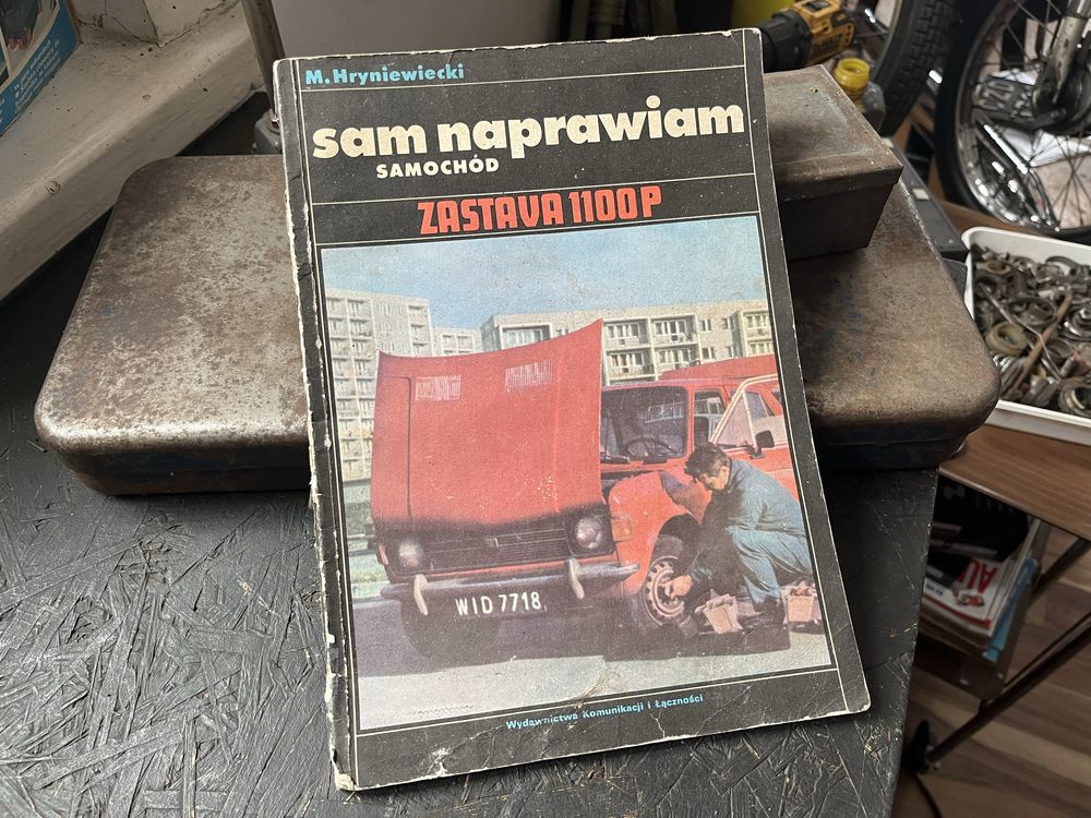 Zastava 1100P ksiazka sam naprawiam 1983 prl 126p Fiat