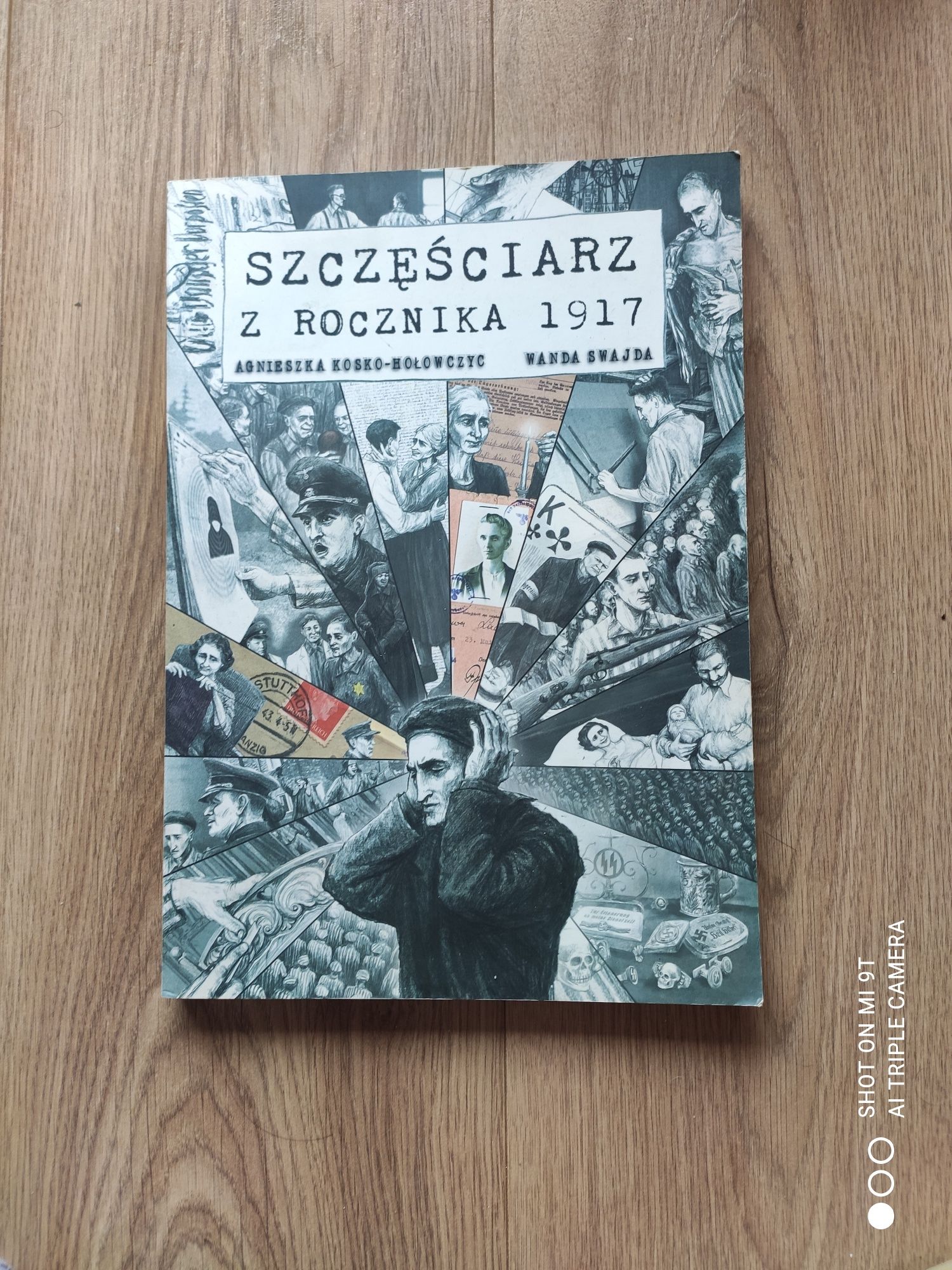 Szczęściarz z rocznika 1917 komiks  historyczny Agnieszka Kosko