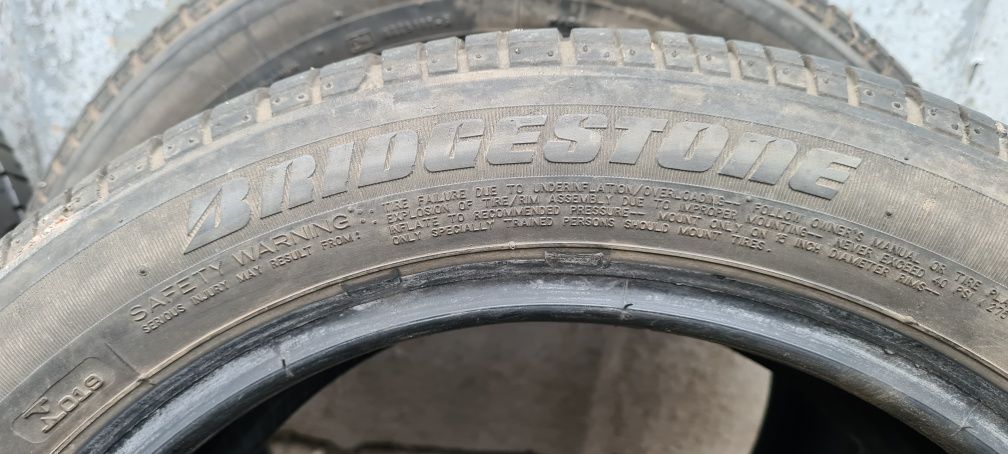 Продам комплект летних шин Bridgestone 195/50 R-15 бу