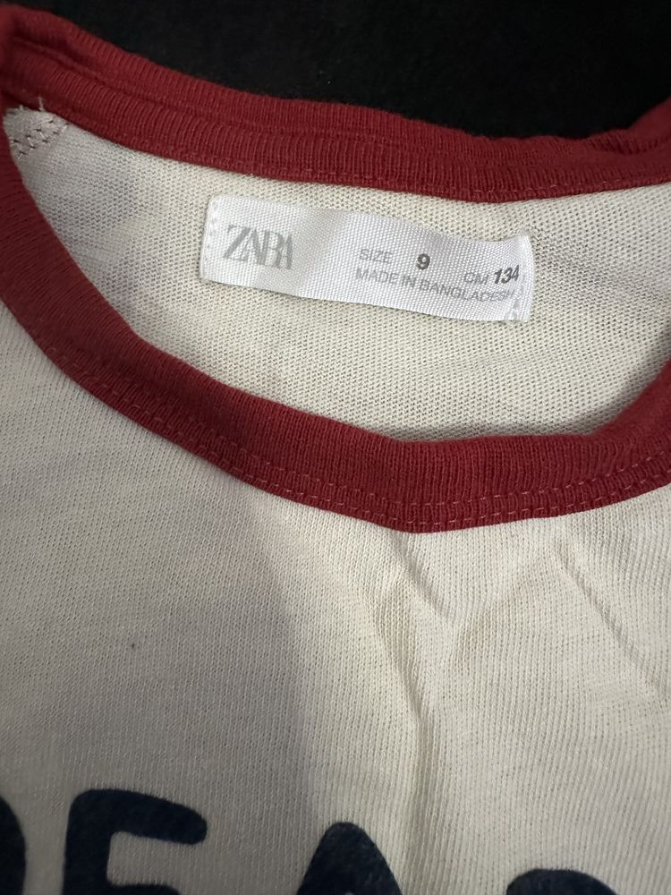 Zara 2x t-shirt koszulki bluzki 134cm