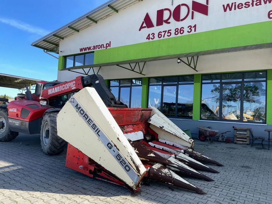 Claas MORESIL 5-75  przystawka do kukurydzy na ziarno Moresil 5 rzędów